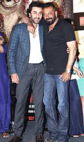 Photos Sanjay Dutt And Ranbir Kapoor At Bhoomi First Look Launch Entertainment Middaybollywood Bollywo Ranbir Kapoor Bollywood Fashion Bollywood Photos
