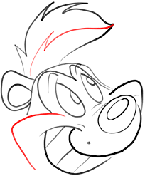 How to draw a frog. How To Draw Pepe Le Pew The Skunk From Looney Tunes Page 2 Of 4 How To Draw Step By Step Drawing Tutorials