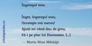 Citate Similare Cu Inger Ingerasul Meu Ocroteste Mă Mereu Ajută Mi Cand