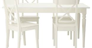 Ingatorp Ingolf Table And 4 Chairs White Ikea Ikea White Dining Table Ikea Dining Table Set Ikea Dining Table