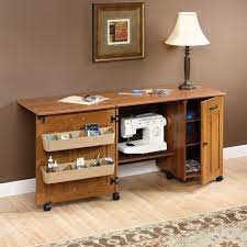 Pin On Sewing Machine Storage Desk And Cabinets