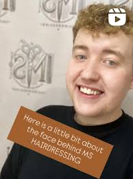 Meet the face behind MS HAIRDRESSING — scissors in hand, coffee