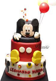 Pin Di Jorge Enrrique Su Le Mie Torte Cake Design Arcobaleno Torte Di Compleanno Torta Di Topolino Torta Disney