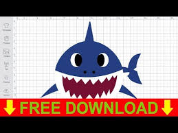Download Baby Shark Svg Free Cutting Files Cricut Silhouette Free Svg Downloads Youtube PSD Mockup Templates