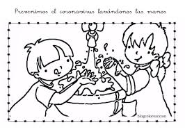 Dibujos para colorear de niños para niños. Coronavirus Juego Y Dibujos Colorear Colorear Dibujos Infantiles