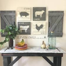Bring this cute pig to your country themed kitchen, living space, or bathroom. 45 Best Farmhouse Wall Decor Ideas And Designs For 2021