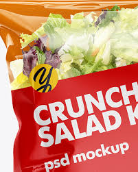 Download Plastic Bag W Salad Mockup In Bag Sack Mockups On Yellow Images Object Mockups Yellowimages Mockups