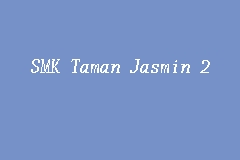 Ditubuhkan pada 2008 merupakan sekolah perintis untuk arprm di negeri selangor. Smk Taman Jasmin 2 Sekolah Menengah In Kajang