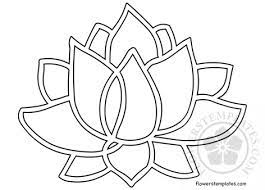 Exclusive coloring page created from textile design golden lily by john henry dearle (1889). Water Lily Flower Coloring Page Flowers Templates
