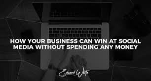 Here is a strategy to become a pro #humour. How Your Business Can Win At Social Media Without Spending Any Money By Edward White Linkedin