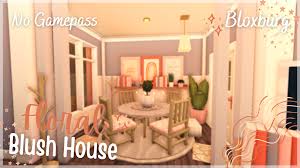 33505551 how to decorate drawing room. Roblox Bloxburg Floral Blush House Speedbuild Tour February 26 2021 Bloxburg