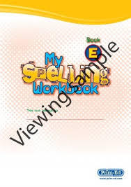 Let me 'buoy' your spirits. Pr 2284uk My Spelling Workbook Book E