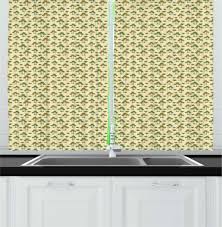 bicolor style kitchen curtain wayfair