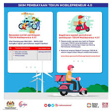 Skim pembiayaan tekun mobilepreneur adalah satu initiatif kementerian keusahawan pembangunan dan koperasi. Permohonan Skim Pembiayaan Tekun Mobilepreneur 4 0