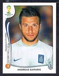 Изучайте релизы samaris на discogs. Andreas Samaris Hellas Fifa World Cup Brasil 2014 Sticker 212