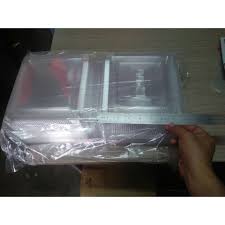 3 compartment tray rectangular pp food grade plastic food container/tiga segi empat bungkus bekas plastik (ready stock). Bekas Kek Petak 8 X 8 Inch