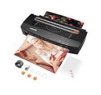 VEVOR Laminator Machine, Cold and Hot Lamination for Max A3 Paper Size, 1  min Quick Warm Portable Laminator, 3-10 mil Thickness, Ideal for Home, ...