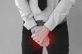 Sirva Tener Un Problema Con Su Pene Con El Punto Rojo Imagen De Archivo Imagen De Impotencia Doloroso 63880543