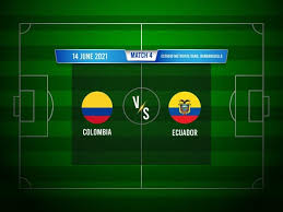 Match ends, ecuador 0, colombia 1. Premium Vector Colombia Flag Waving Abstract Background