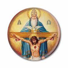Isto é o que chamamos de assunção da virgem maria. Boton Santissima Trindade No Elo7 Divino Impressos 12c723a