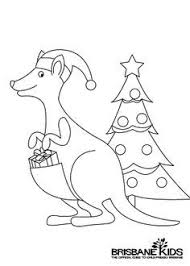 Christmas Colouring Sheets Themed With Australian Animals Brisbane Kids Australian Christmas Cards Christmas Decorations Australian Australian Christmas