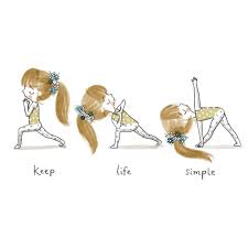 Keep Life Simple Yoga Yogaflow Callyjaneyogagirl Illustration Childrensbookillustration Childrensbookillustrator Yoga Cartoon Yoga Art Yoga Drawing