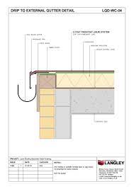 Flat Roof Construction Larch Cladding Flat Roof