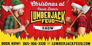 View top rated paula deen cookies mix recipes with ratings and reviews. Paula Deen S Lumberjack Feud Christmas Show Pigeonforge Com