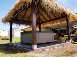 Wood gazebo kits are perfect for your outdoor seating needs, hot tub shelters, playground shelters, smoking area or car ports etc. Diy Bali Huts Diy Gazebo Bali Huts