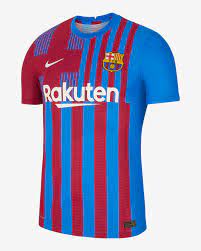 Shipping methods and sales terms and conditions may vary depending on the country. Fc Barcelona 2021 22 Match Home Nike Dri Fit Adv Fussballtrikot Fur Herren Nike De