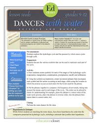Dances With Water An Arts Integration Lesson Education Closet Art Integration Lessons Art Integration Lesson Plans Education Lesson Plans
