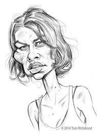 The Mac And Cheese Files These Walking Dead Caricatures Are Nothing Less Caricature Sketch Caricature Celebrity Caricatures