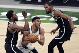 The bucks vs nets series coverage is split between tnt and espn, showing most of the playoff action. Bucks Nets Series Set Will Be First Time Milwaukee Sees New Jersey S Big 3 Wkty