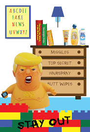 Baby Trump Bobblehead - Royal Bobbles