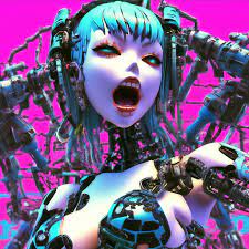 Mechanical japan goth emo gyaru …» — создано в Шедевруме