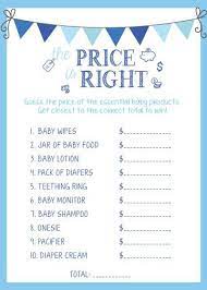 Baby Shower Price Is Right Baby Shower Game Boy Baby Shower Baby Shower Ideas Blue Baby Shower Word Ju Boy Baby Shower Games Blue Baby Shower Shower Price