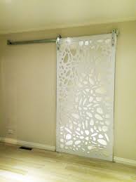 Decorative Screens Make Beautiful Sliding Doors This Is Qaq S Cayman Design On Mirrored Acm Wooden Barn Doors Sliding Barn Door Bathroom Interior Barn Doors