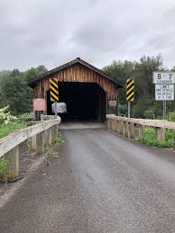 Hamden Covered Bridge In Hamden New York Spanning West Branch Of The Delaware River Paul Chandler August 2018 Covered Bridges Delaware River New York