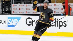 They were good right out of the gate, getting off to an emotional start and then winning eight of their first nine games. Jonathan Marchessault S Hat Trick Helps Vegas Golden Knights Tie Series With Colorado Avalanche