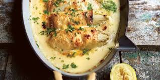 Chicons Au Fletan Et Sauce Au Vin Blanc Recipe Recipes Fish Dishes Food