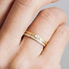 Tranquility Ethical Diamond Engagement Ring 18ct Fairtrade Gold Jewelry Boho Style Engagement Rings Wedding Rings Engagement