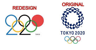 A total of 33 sports will be contested in tokyo, with five new sports that have been. Whoever Redesigned The Tokyo S 2020 Olympics Logo Is Creative As F K 9gag