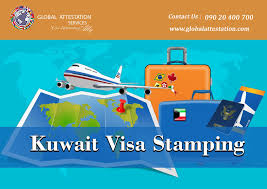 Kuwait Visa Stamping In 2020 Stamp Visa Work Visa
