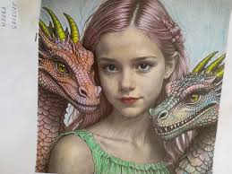 Free pages by Chorkie Paw and l used mixed pencils