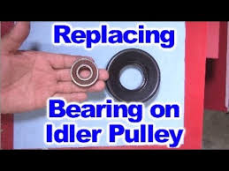 How To Replace The Bearing On Idler Pulley Or Belt Tensioner Pulley