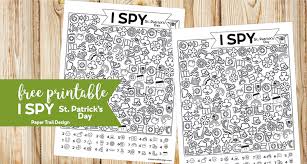 Just download, print, and start coloring right now! 40 I Spy Game Printables Paper Trail Design