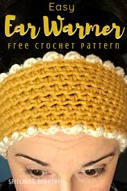 Crochet Ear Warmer Pattern And Size Chart Stitching