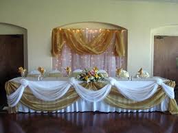 How One 50th Anniversary Wedding Was Decorated 50th Wedding Anniversary Decorations Wedding Anniversary Party Decorations 50th Wedding Anniversary Party