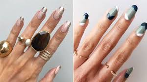 This super easy pinstripe nail art design manicure only requires a nail striper in addition to your nail polishes. Easy Nail Art Ideas From Allure Editor In Chief Michelle Lee Allure