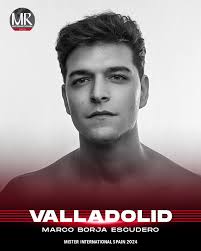Mister internacional Valladolid 2024 Marco Borja Escudero